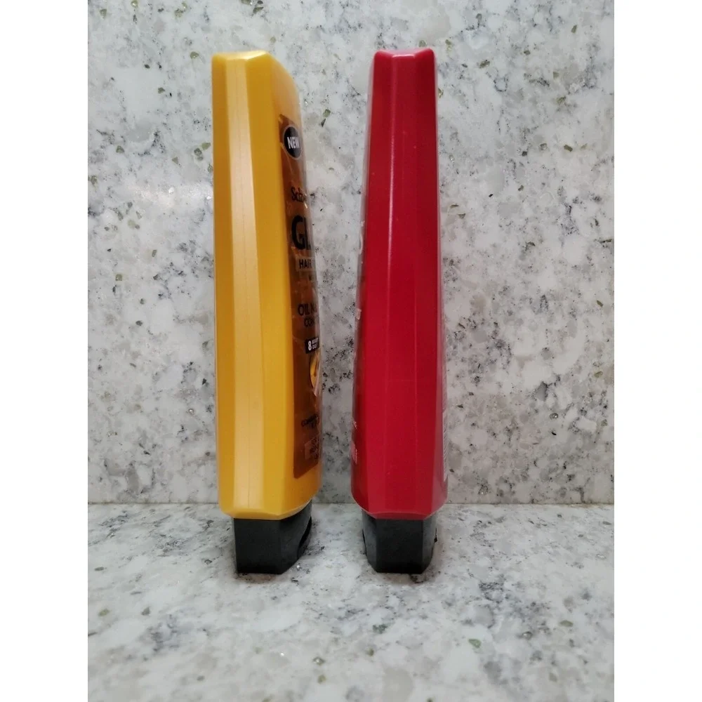 Schwarzkopf Gliss Hair Repair Set of‎ 2 Oil Nutritive & Color Guard 13.6oz NOS